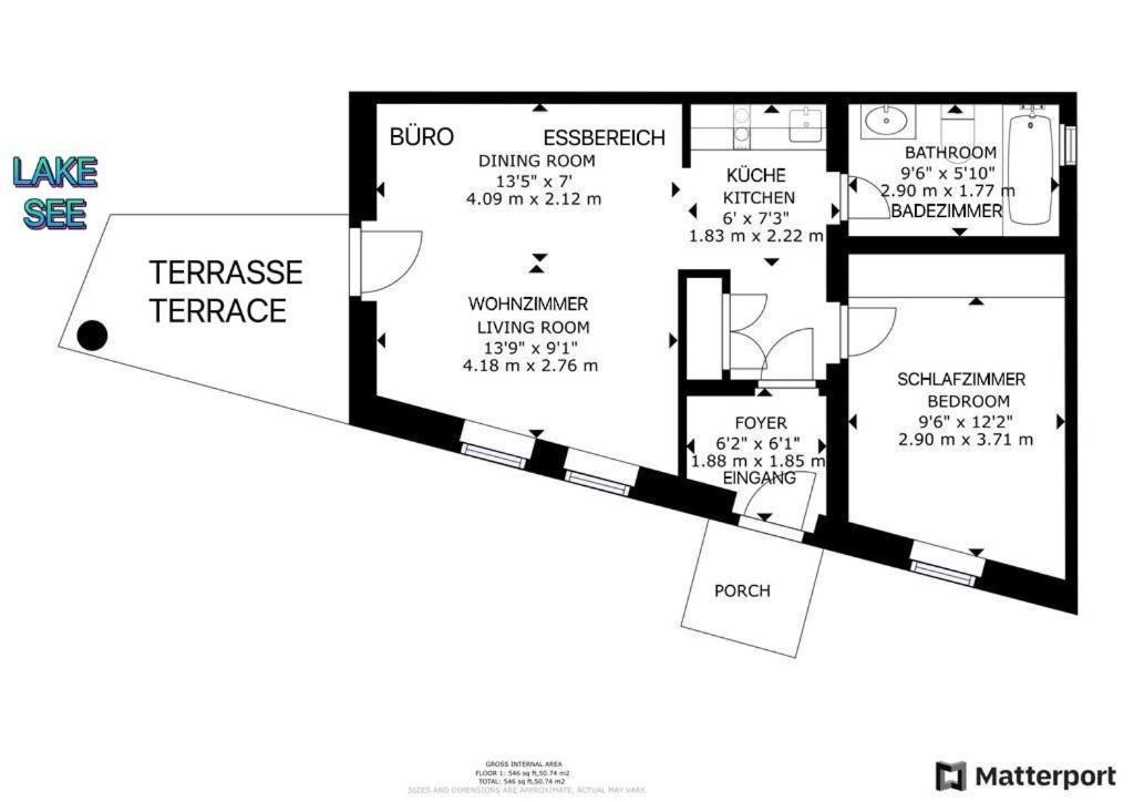 Gemuetliches Seeapartment Am Berg Arrach Exterior foto